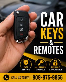 Car keys and remotes