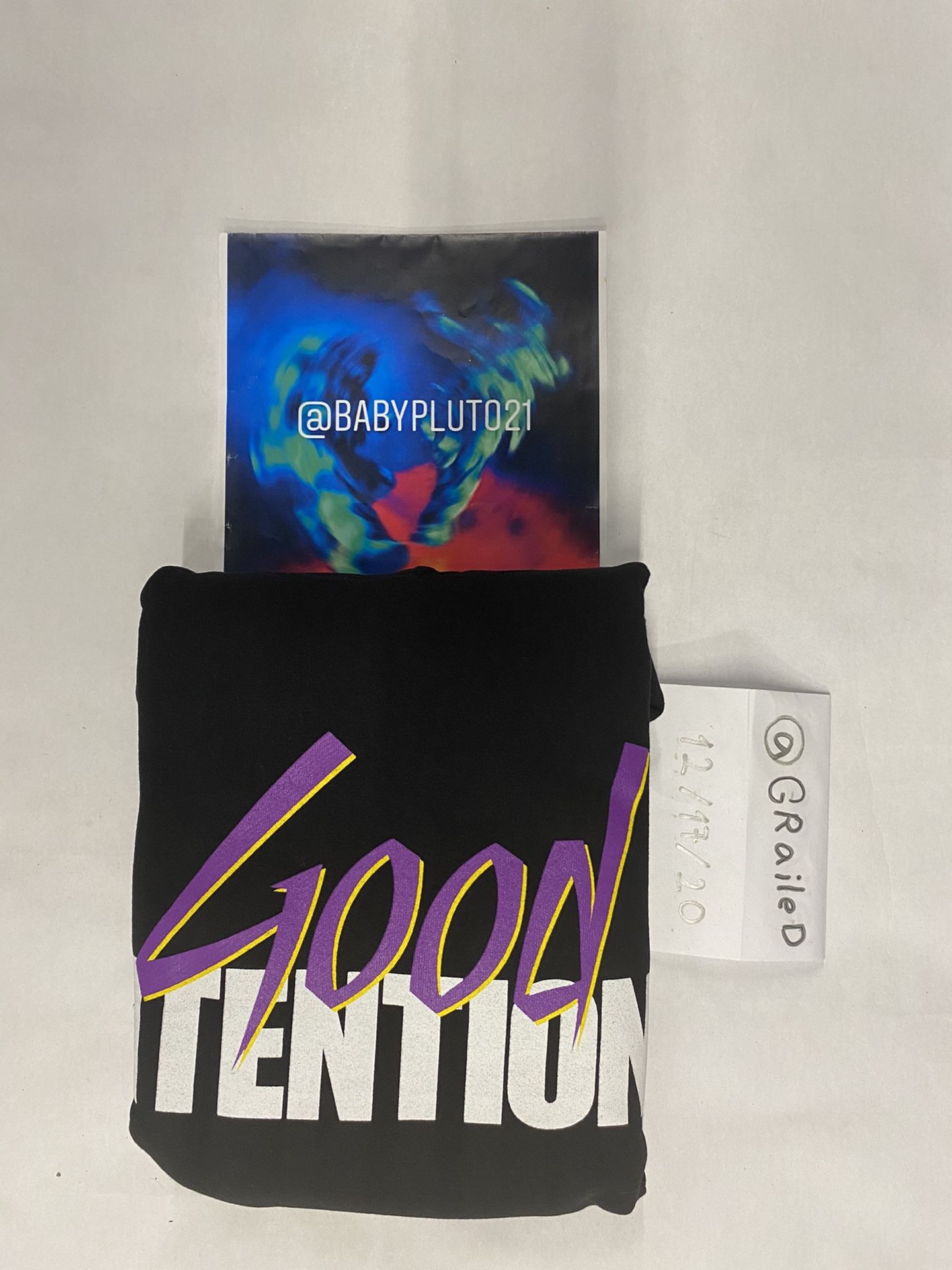 Vlone x NAV “Good Intentions” Doves Hoodie Black