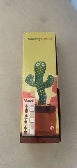 Dancing Cactus Plush Toy in Box