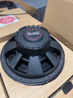 Kicker CompVT 12" Subwoofer 4 Ohm