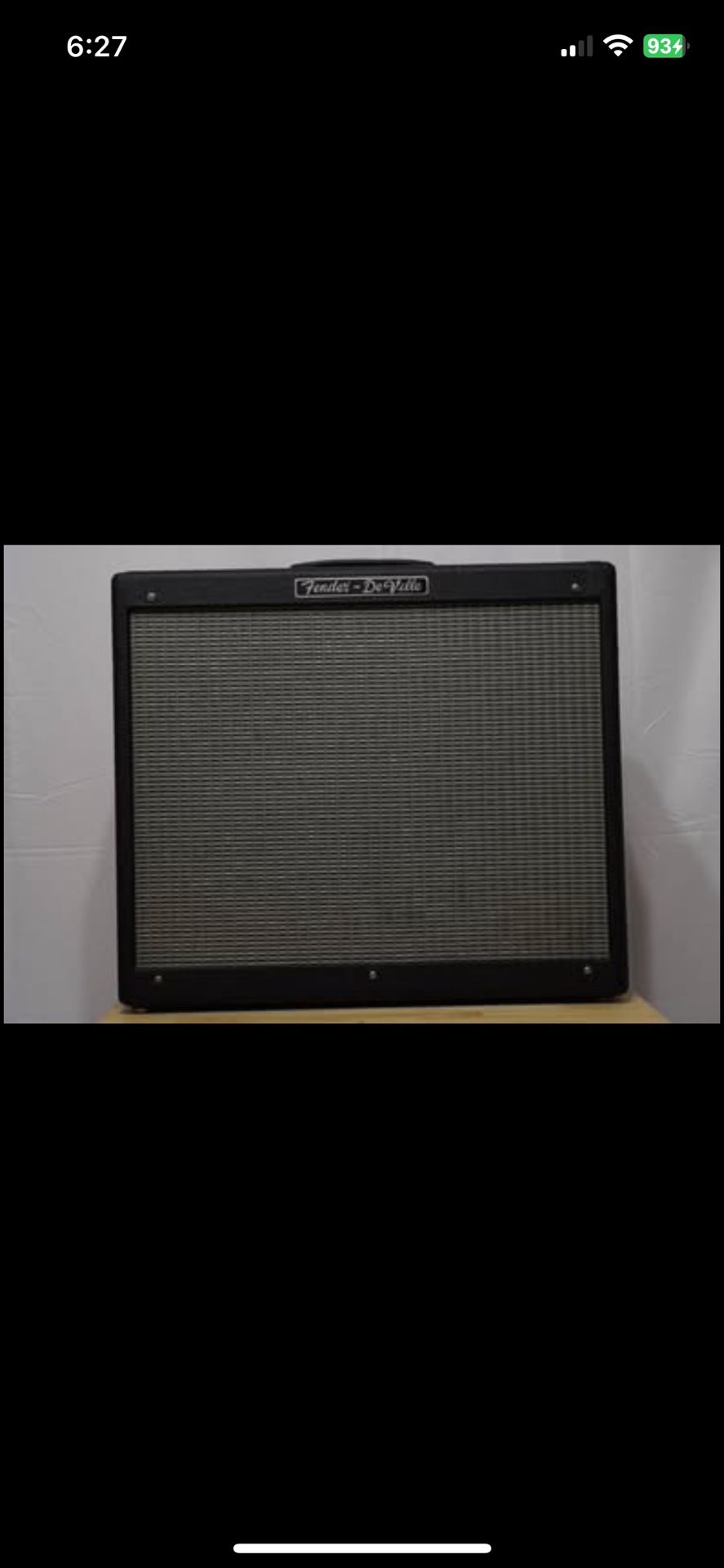 Fender Hot Rod DeVille 212 Tube Amp W/ Foot Switch And Cover