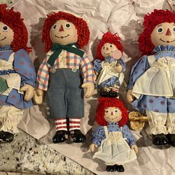 Raggedy And Andy Dolls