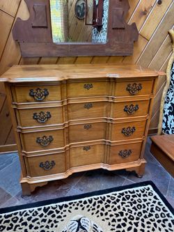 Solid Walnut chest of drawers