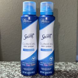 Secret Clinical Complete Clean Spray Deodorant Set