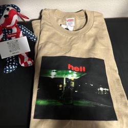 Supreme Hell Shirt Tan