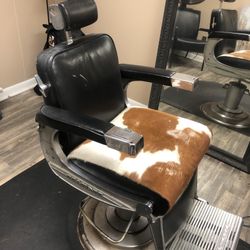 2 Takara Belmont Barber Chairs