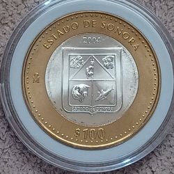 100 Pesos del Estado De SONORA