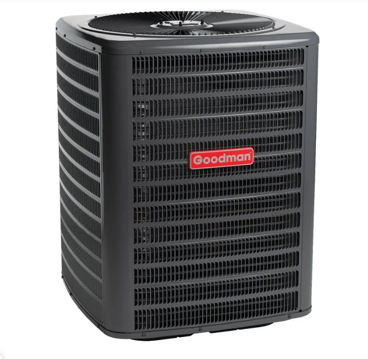 Goodman 5-Ton 16.5 SEER2 Air Conditioner Condenser (R32) GLXS5BA6010