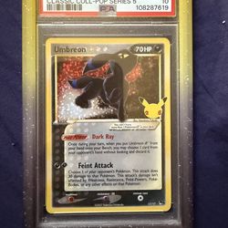 Umbreon gold star psa 10