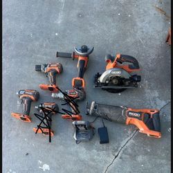 Ridgid 18v Tools 