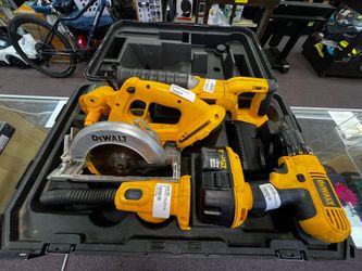 DeWalt 18V XRP cordless power tool combo kit