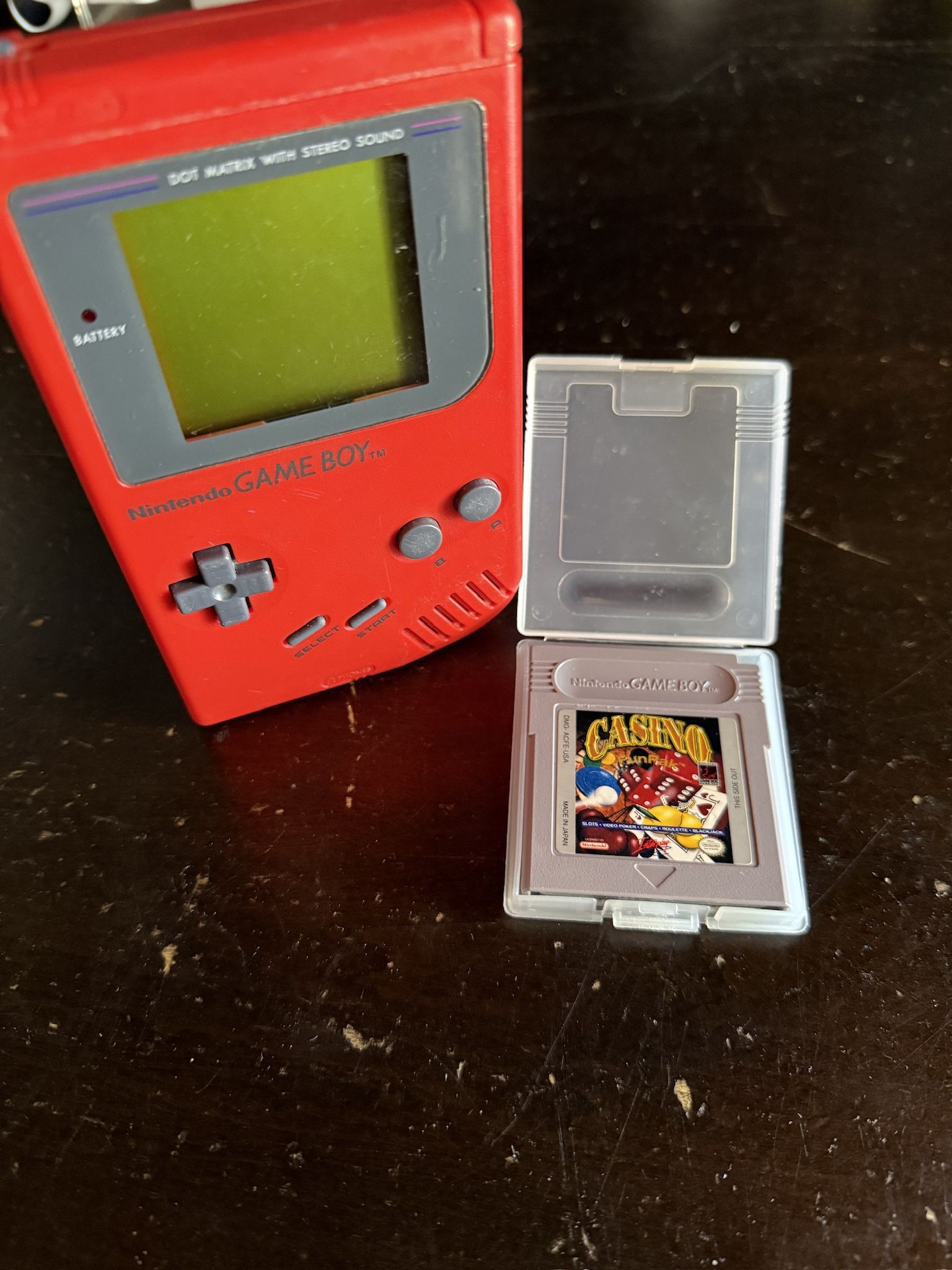 Red Gameboy