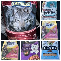 Dog Food All New Unopened Multiple Bags