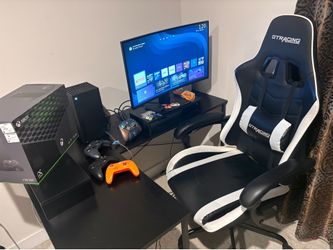 Xbox Series X , Asus Monitor , Gaming Chair , GameSir G7 Pro , m