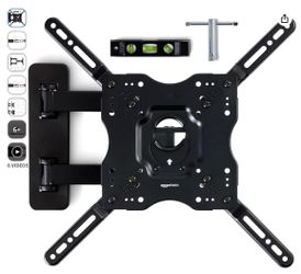 Full motion articulated TV mount