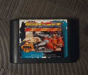 Original Sega Genesis Street Fighter II 2 Special Champion Edition Video Game