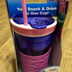 Snackeez Flip-top Snack And Drink Cup
