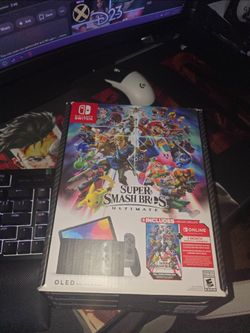 Nintendo Switch OLED Super Smash Bros. Ultimate Bundle