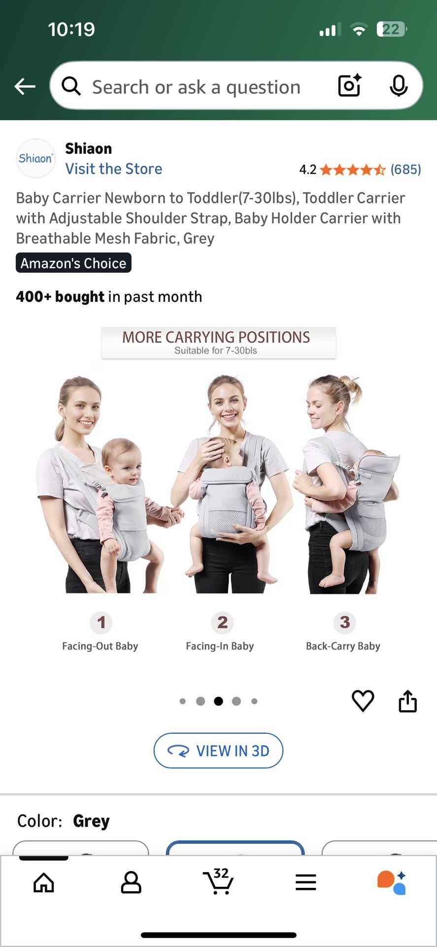 Baby Carrier 