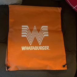 Whataburger String Backpack 