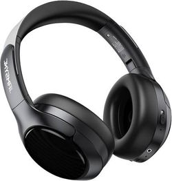 new Hybrid Active Noise Cancelling Headphones, Bluetooth 6.0 Over Ear Headphones, 120H Battery Fast Charging, Hi-Res Audio, Transparency Mode, Deep Ba