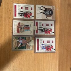 Mike Trout Signed Baseball Relic Card Numbered Clayton Kershaw Signed Baseball Card Asking $1500 For Everything 