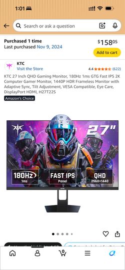 [ucla grad sale] gaming monitor 2k 180hz