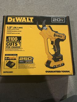 Dewalt 20v pruner kit (battery and charger included )