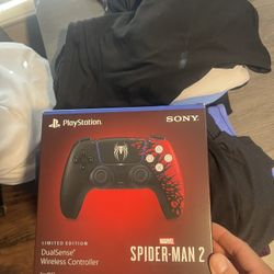 Spiderman Limited Edition Dualsense Ps5 Controller NEW