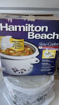 Hamilton Beach Slow Cooker – 5 Quart