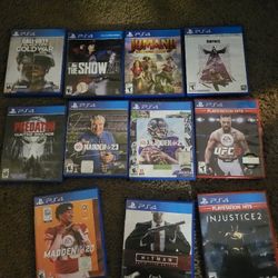 PS4 And Games 2 Remotes