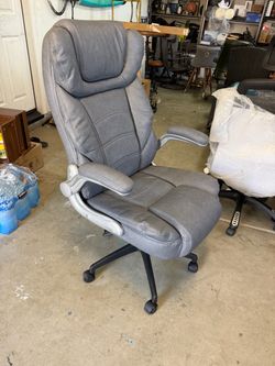 Leather office chair
