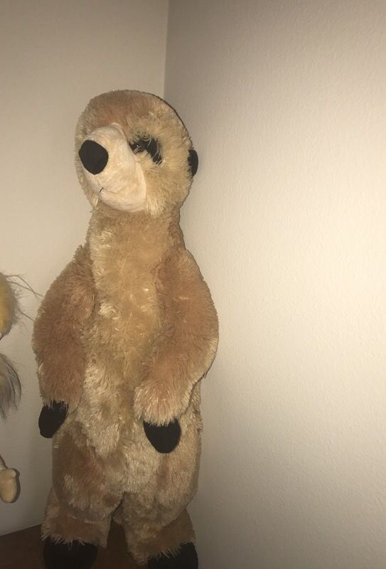 Big meerkat stuffed animal