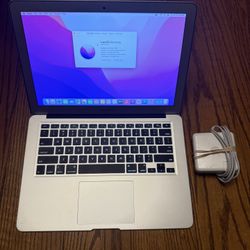 MacBook Air 13" 2017/8G RAM/128G SSD/Grade B /Fully Functional/Apple Charger/Good Battery