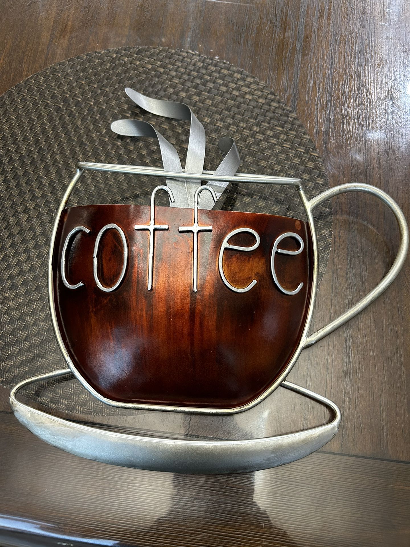 Coffee metal Decor 