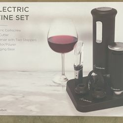 Rabbit Electric Wine Opener Set
