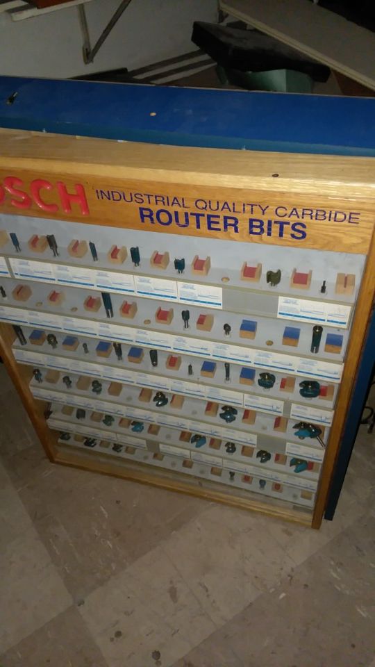 Bosch routing bits
