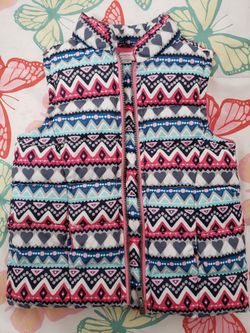 Toddler Girl Warm Puffy Vest