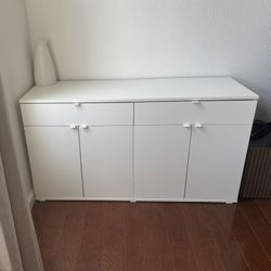 IKEA white storage sideboard/cabinet