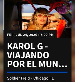Karol G tickets