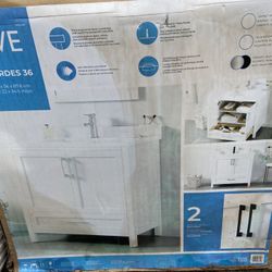 OVE Lourdes 36 bathroom Vanity NIB