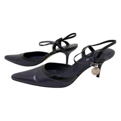 Bebe Pointed Toe Kitten Heels