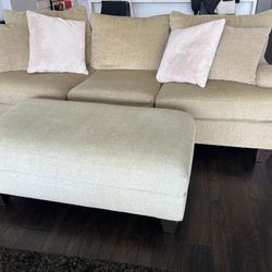 Sofa And Ottoman