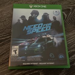 Need for Speed on Xbox One 15$