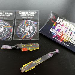 2 Tickets: World Pride Music Festival GA 2Day