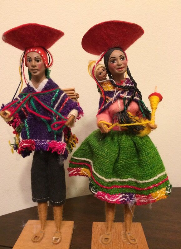 1976 folk dolls from Peru
