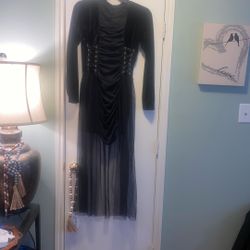 Halloween 🎃 Black Hooded Dress