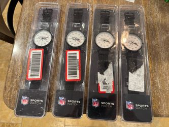 New NFL football Sports Watch Denver Broncos by Sparo Lot Of 4