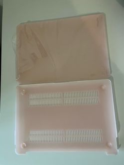 MacBook Hard Shell Case Pink 8.5”X12”