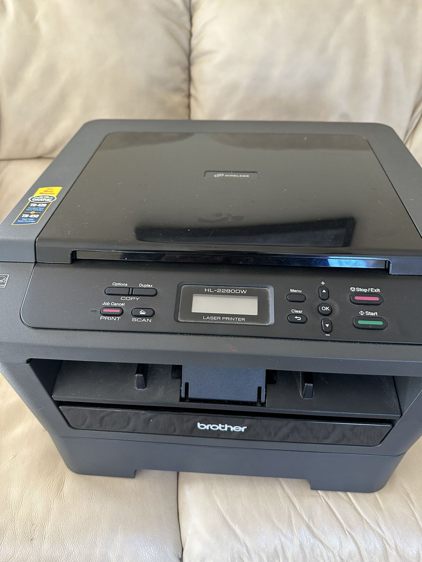 Brother HL2280 DW  All- In-One Laser Printer Scanner 